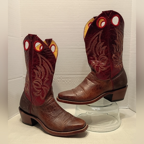 BARSTOW Riding Boots Pro Rodeo, Men # 9D - Picture 9 of 11